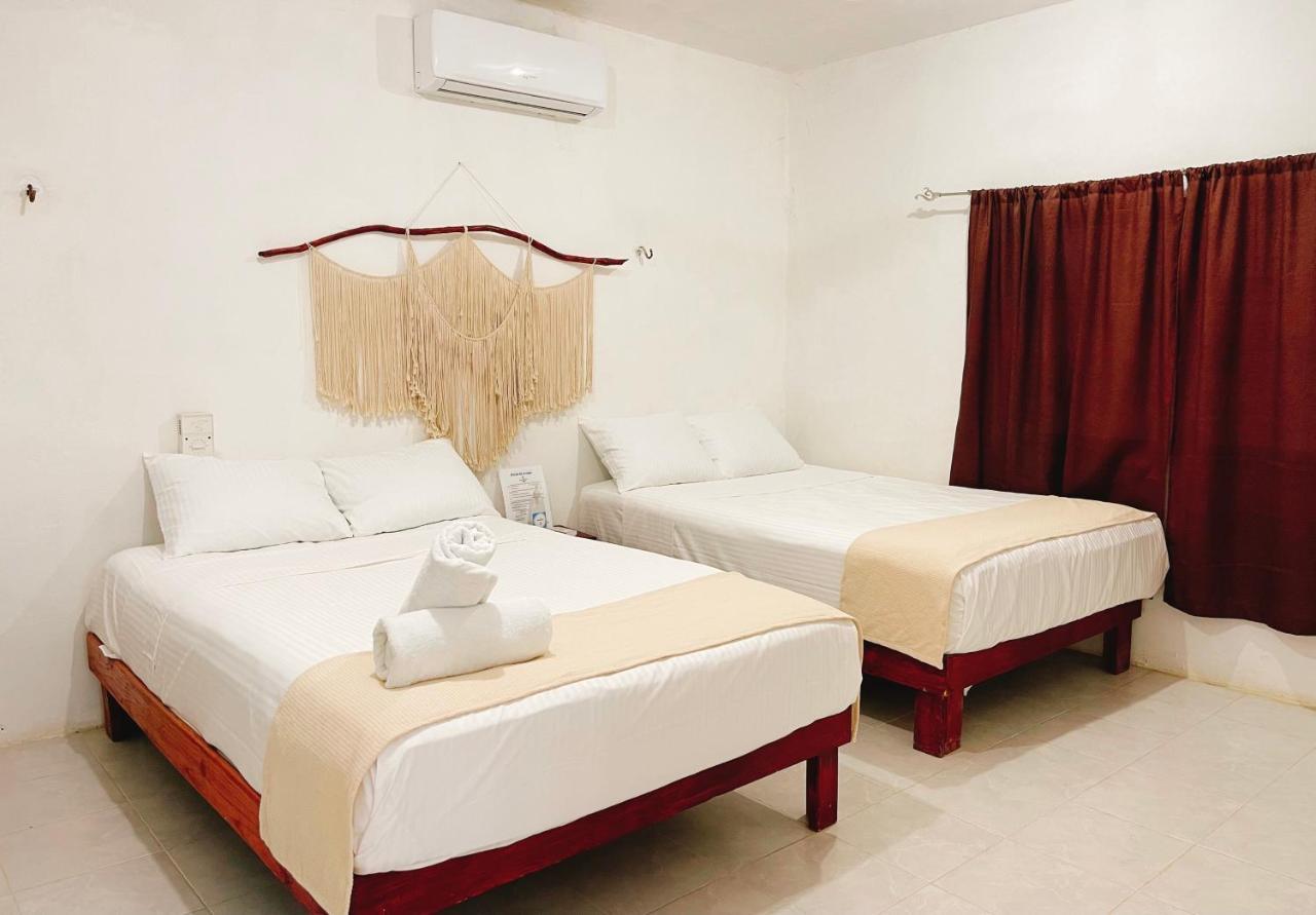 La Casa Del Pescador Holbox Apartment Bagian luar foto