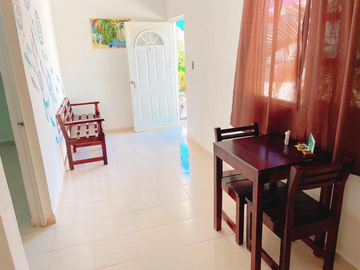 La Casa Del Pescador Holbox Apartment Bagian luar foto